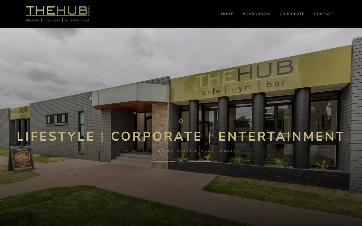 The Hub Emerald website, case study